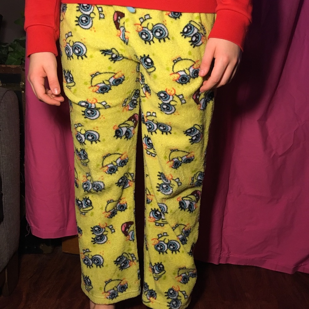 Spongebob pajama bottoms